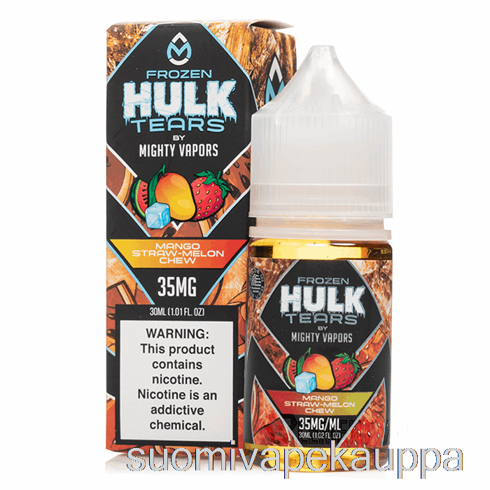 Vape Suomi Pakaste Mango Olki Meloni Pureskelu - Hulk Kyyneleet Suolat - 30ml 35mg